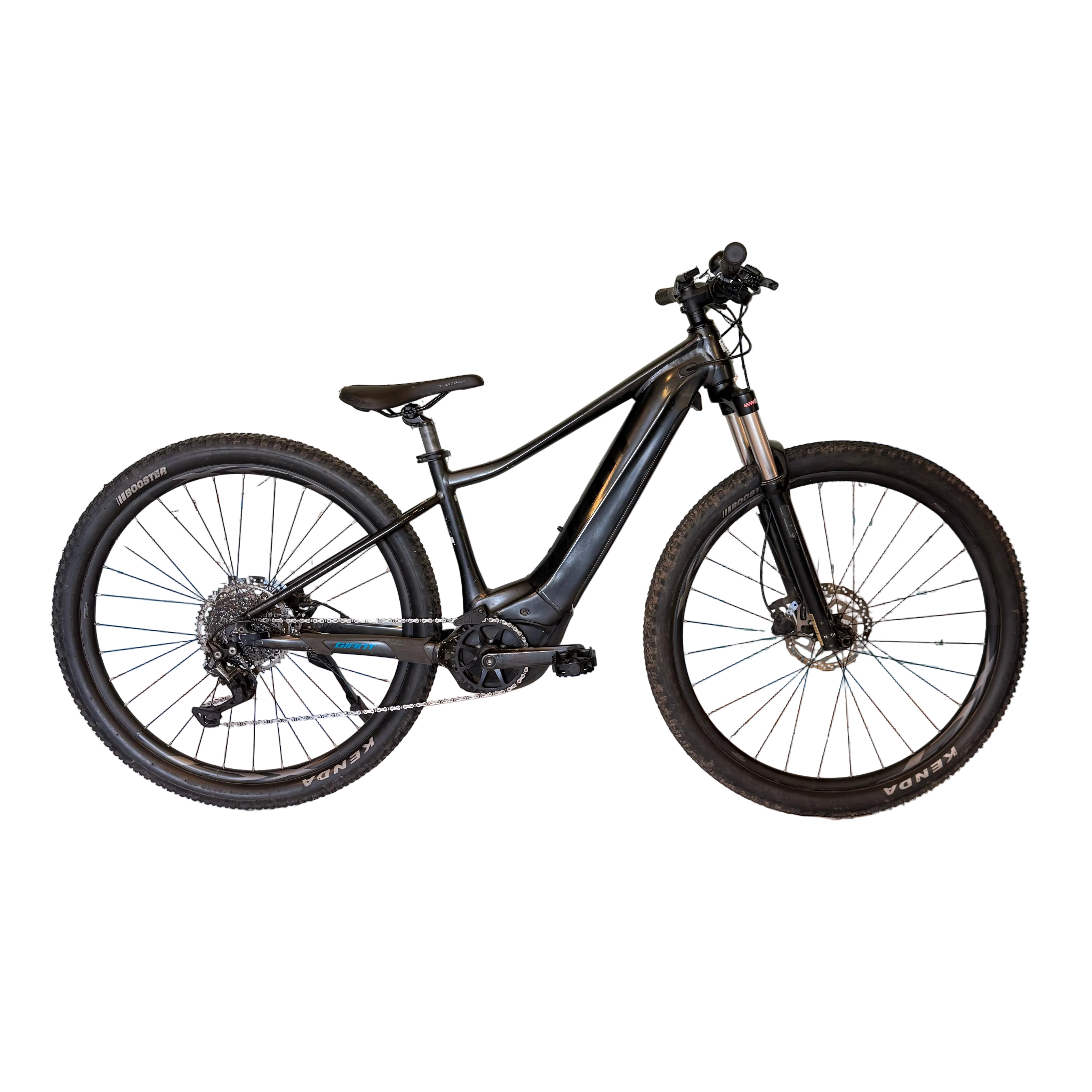 EX HIRE Giant Fathom E  + 2, Black, Blue - Small (EB08)