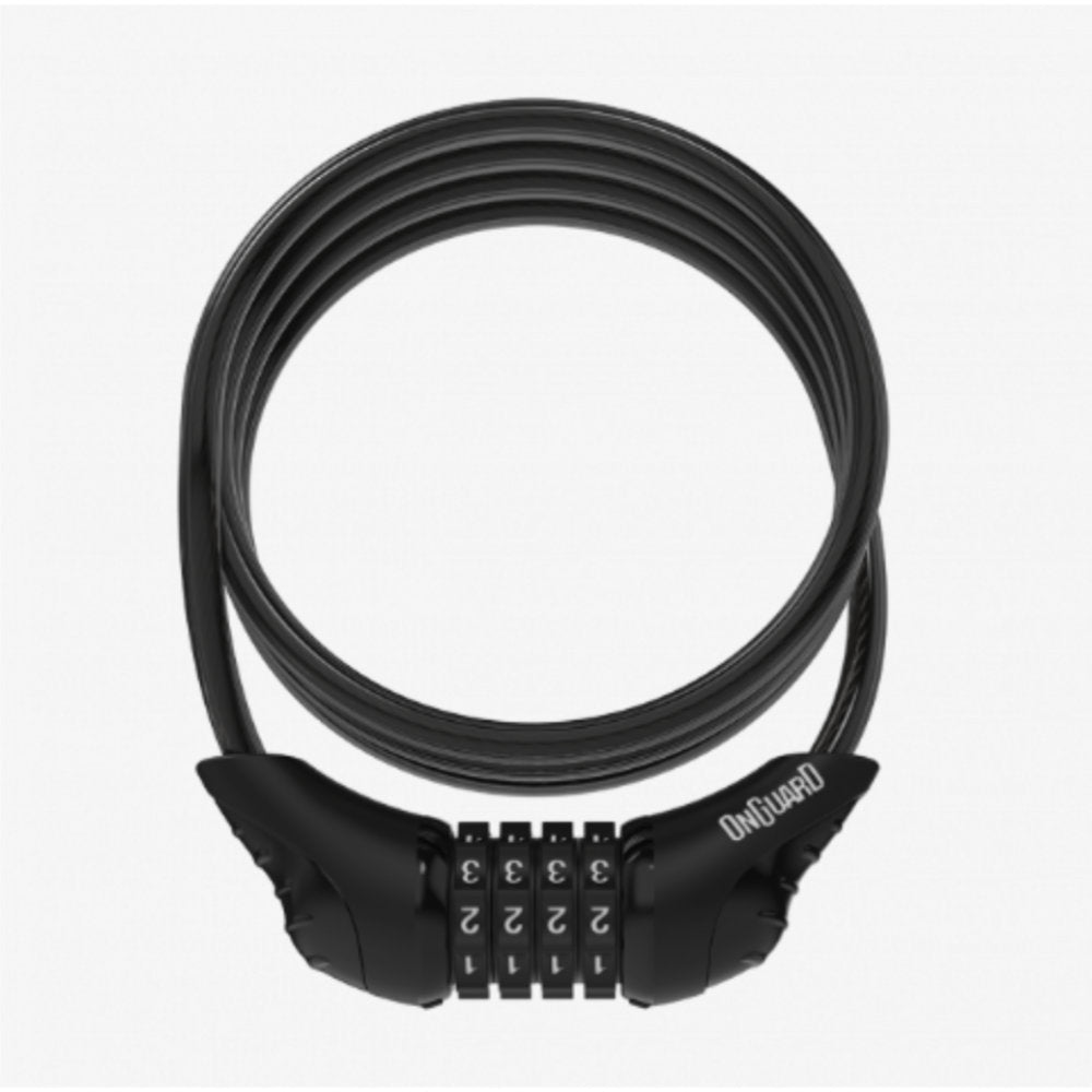 OnGuard Neon Combo Coil Cable Locks