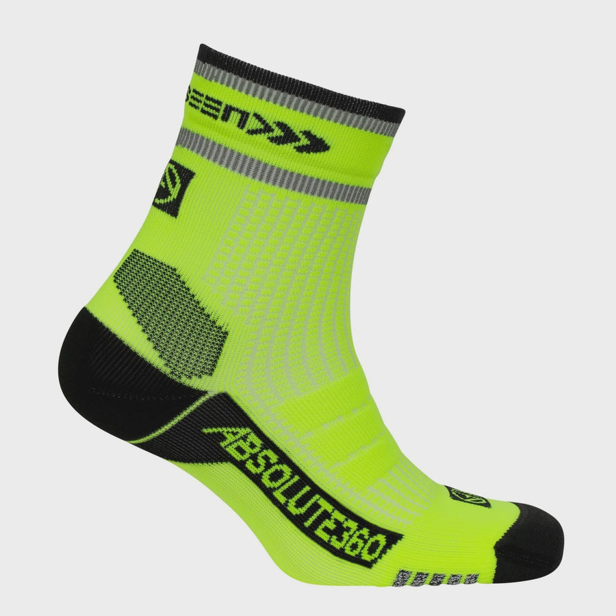 [Be Seen] Performance Running Socks - Quarter