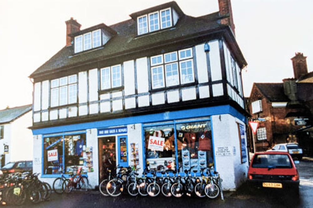 Image of the Cyclexperience shopfront in 1994