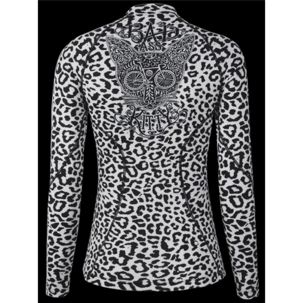 Kitty Women's Long Sleeve Base Layer White