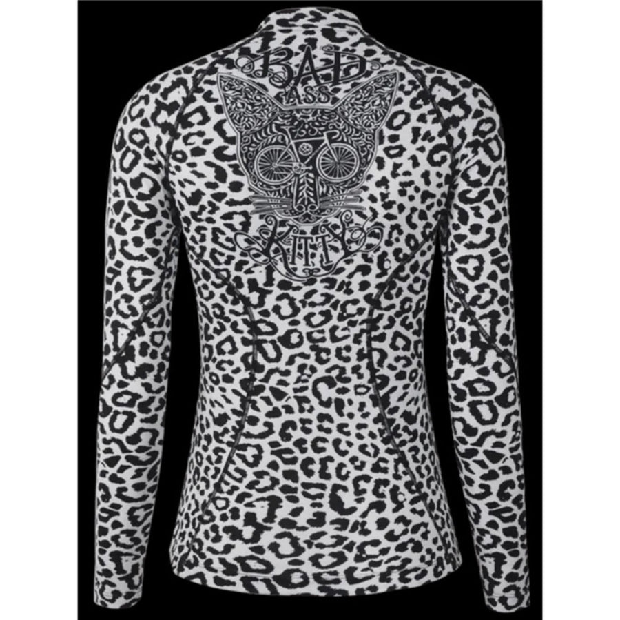 Kitty Women's Long Sleeve Base Layer White