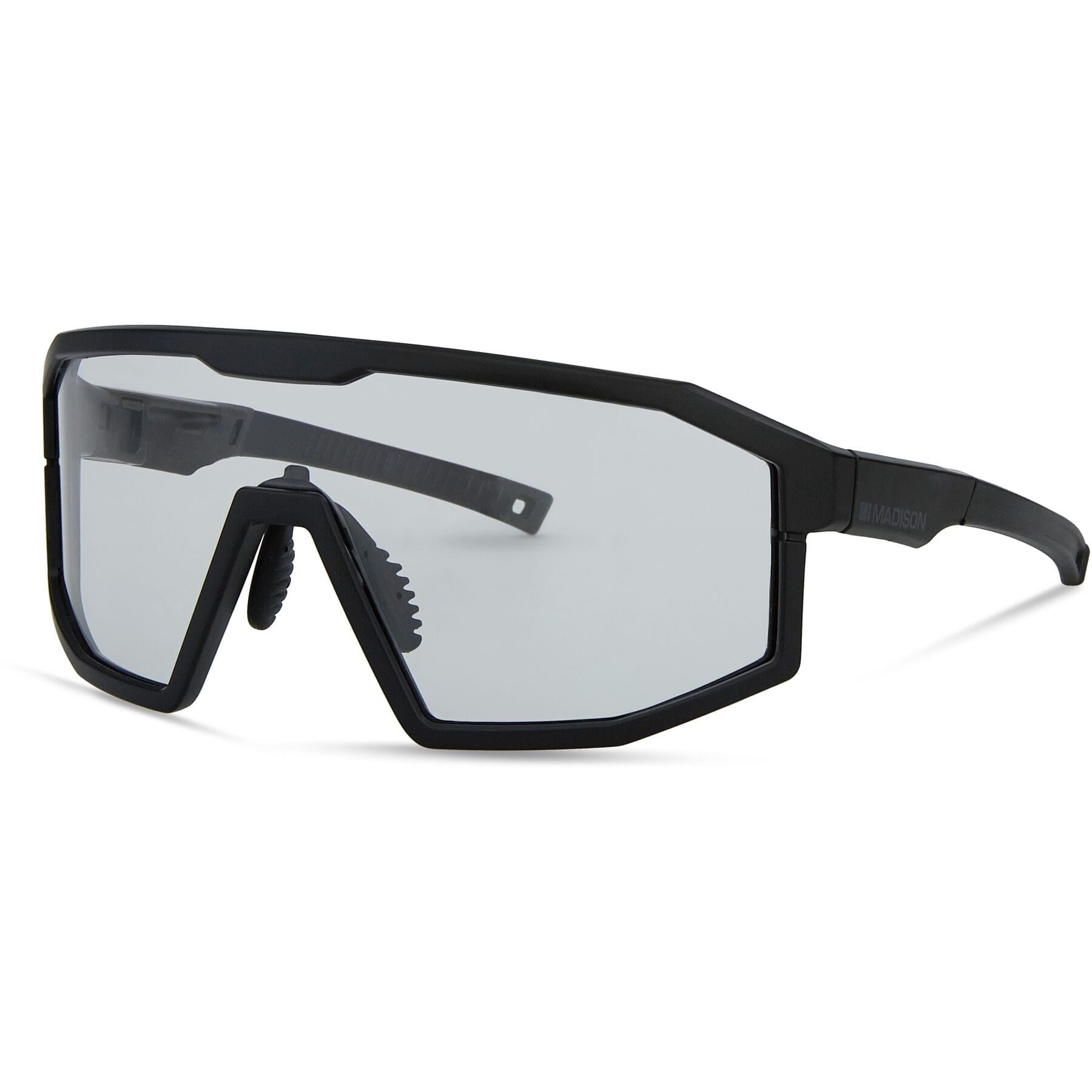 Enigma Sunglasses - matt black / clear lens