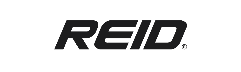 The black REID logo with a registered trademark symbol, centred on a plain white background.